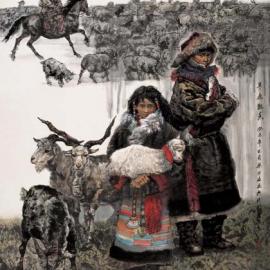 梁平波国画欣赏