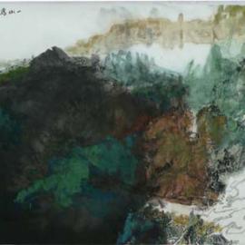 贺万里国画作品