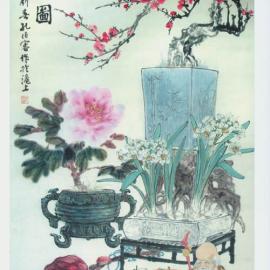 孔伯容国画欣赏