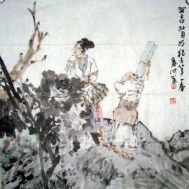 崔建社国画欣赏