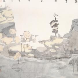 田黎明国画欣赏