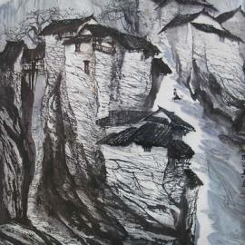 姜坤国画作品欣赏