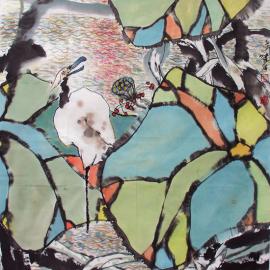 汪啸云国画欣赏