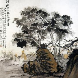 刘海栗国画作品欣赏