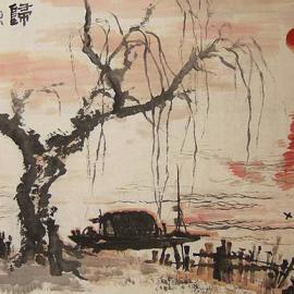 饶雪阳国画欣赏