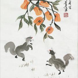 白燕君国画欣赏