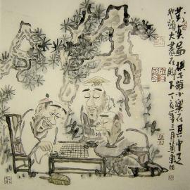 刘艺东国画欣赏