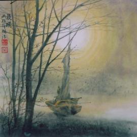 俞祖德国画欣赏