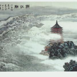 孔仲起国画欣赏