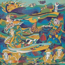 陈斌国画欣赏二