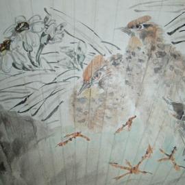 倪田国画作品欣赏