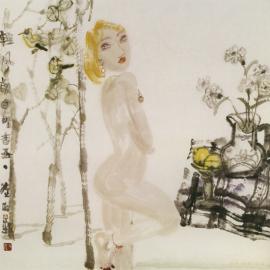 彩墨人体王炎林作品展