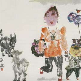 五彩长安王炎林作品展