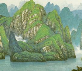 石景昭国画欣赏