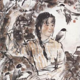 吴山明国画作品集一