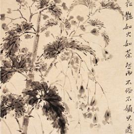 李鸿照墨画作品欣赏