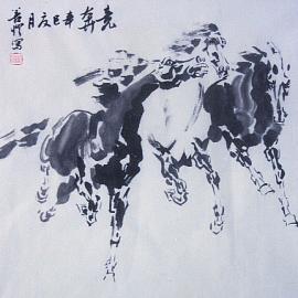 柳金善国画欣赏