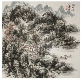 鲁华平国画欣赏