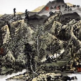 毕冠良国画欣赏