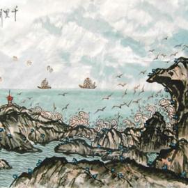 骆勤昌国画欣赏