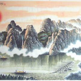 胡家沛国画欣赏