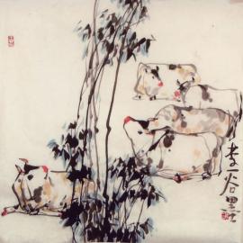 李一谷国画欣赏