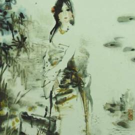 吴山明 国画在线展