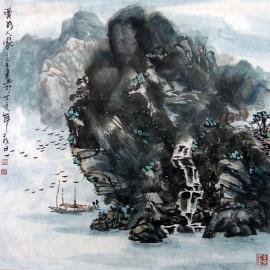 焦立文国画欣赏