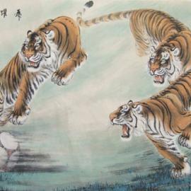 江时俊国画欣赏