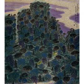 著名画家郭关工笔山水