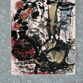 瀚天笠《花卉和釉瓶们》系列展