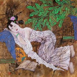 笔墨风流 徐惠泉彩墨人物作品