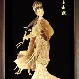 精美的麦烫画艺术欣赏