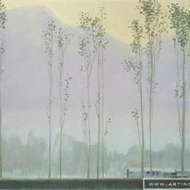 烟雨江南、清新淡雅--何镇强作品欣赏