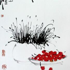 谢海水墨作品欣赏