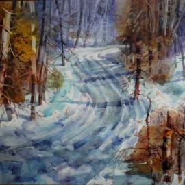 著名艺术家周伟民画作欣赏