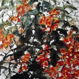 何水法国画作品欣赏(二)