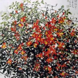 何水法国画作品欣赏(一)