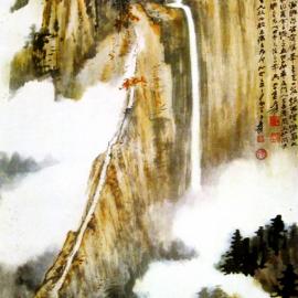 张大千国画欣赏二