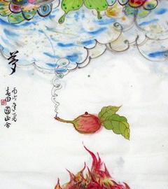 现代抽象画水瓜壳流派作品欣赏