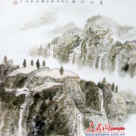 新长安画派袁振西作品欣赏