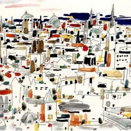 一个情字了得 吴冠中作品欣赏