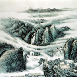 王复才 优秀山水画作品选三