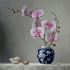 比利时Pieter Wagemans 油画《花烂漫》