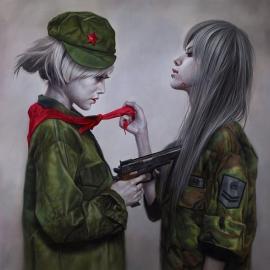 罗展鹏(Lo Chan Peng)绘画作品