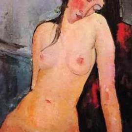 天才画家莫迪里阿尼人体油画鉴赏