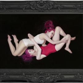 台湾艺术家 李承道leechendao 的抽象油画作品