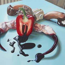 瑞士艺术家 Till Rabus的油画