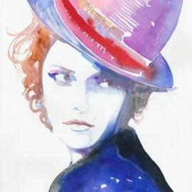 Cate Parr的水彩，最好的色彩，最水的人