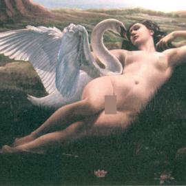 希腊神话故事油画